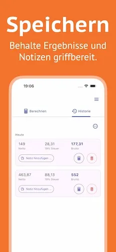 Mwst.-Rechner: UltraVAT – Screenshot 2