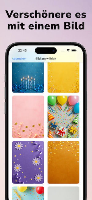 Geburtstags Glückwünsche Screenshot 2
