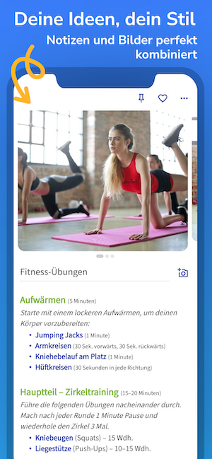 Notizen mit Ordnern - Folino Screenshot 1