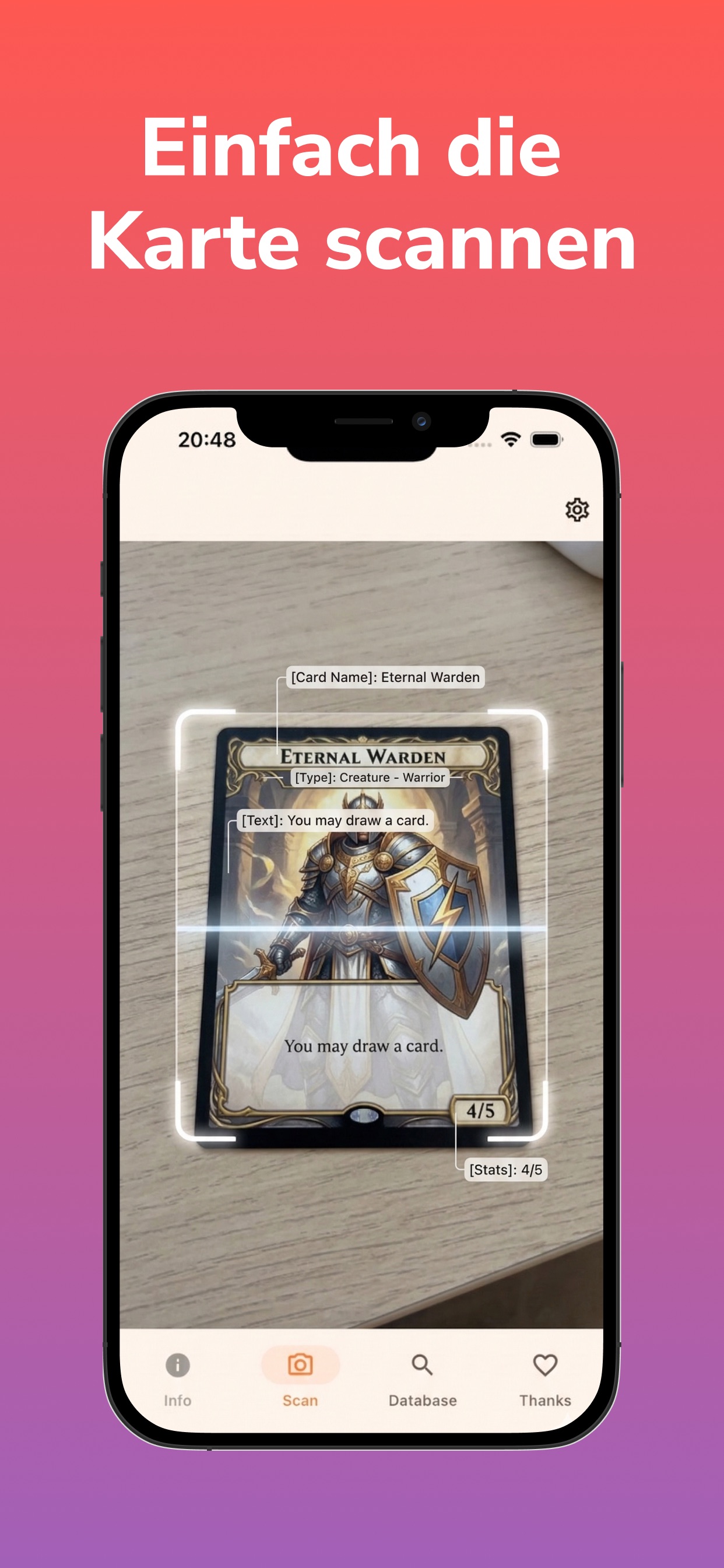 MC Card Codex: LCG Deck Begleiter Screenshot 2